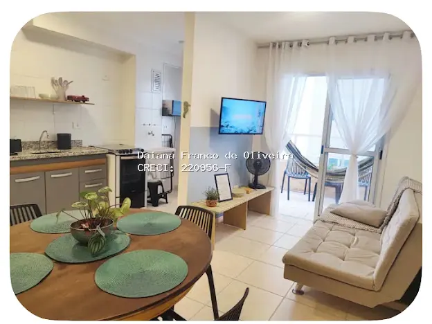 Apartamento para alugar em Guilhermina Praia Grande