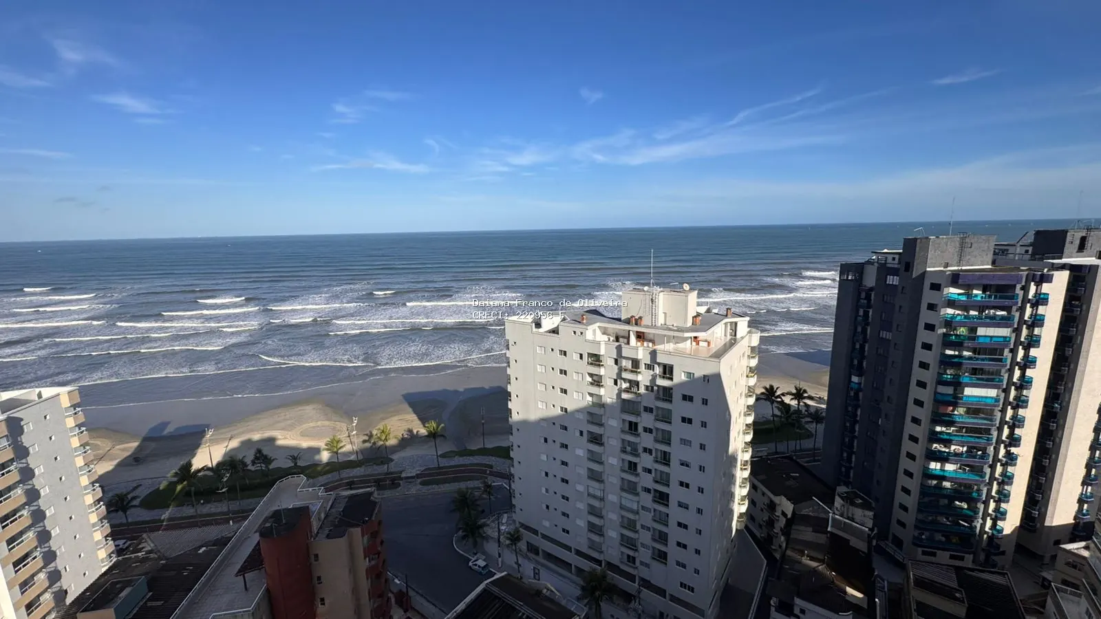 🌊 Apartamento Vista Mar Espetacular a Apenas 100 Metros da Praia! - Caiçara em Praia Grande - foto 19 - 3 VISTA SACADA