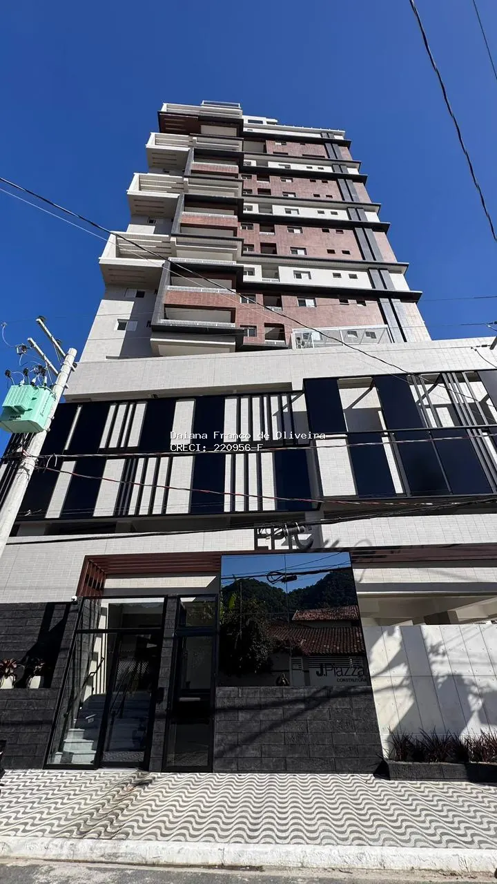 Apartamento Novo com 2 Dormitórios e Lazer Completo 400 Metros do Mar - Canto do Forte em Praia Grande - foto 3 - 1 FACHADA