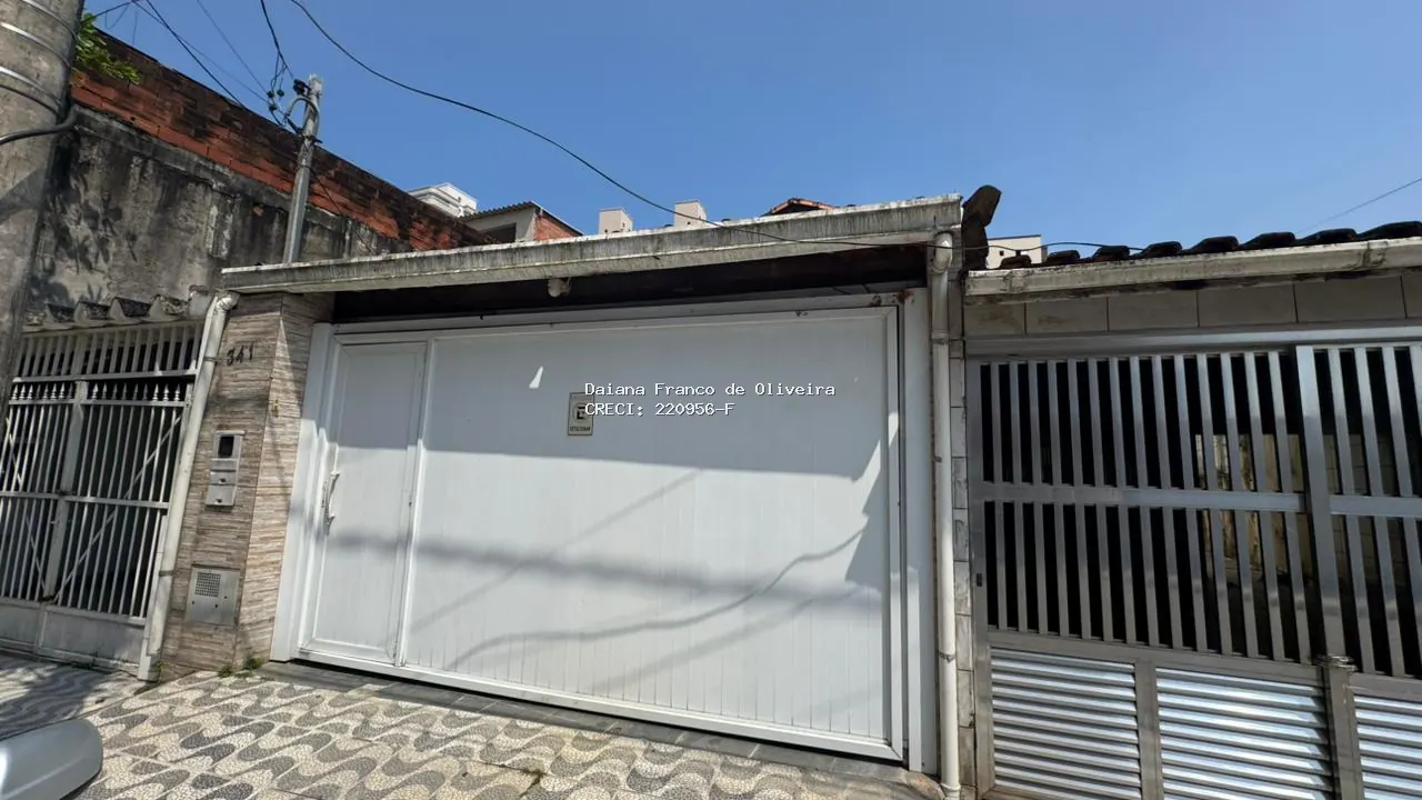 Sobrado à venda em Guilhermina Praia Grande | Daiana Franco Imóveis - Guilhermina em Praia Grande - foto 4 - 1 FACHADA