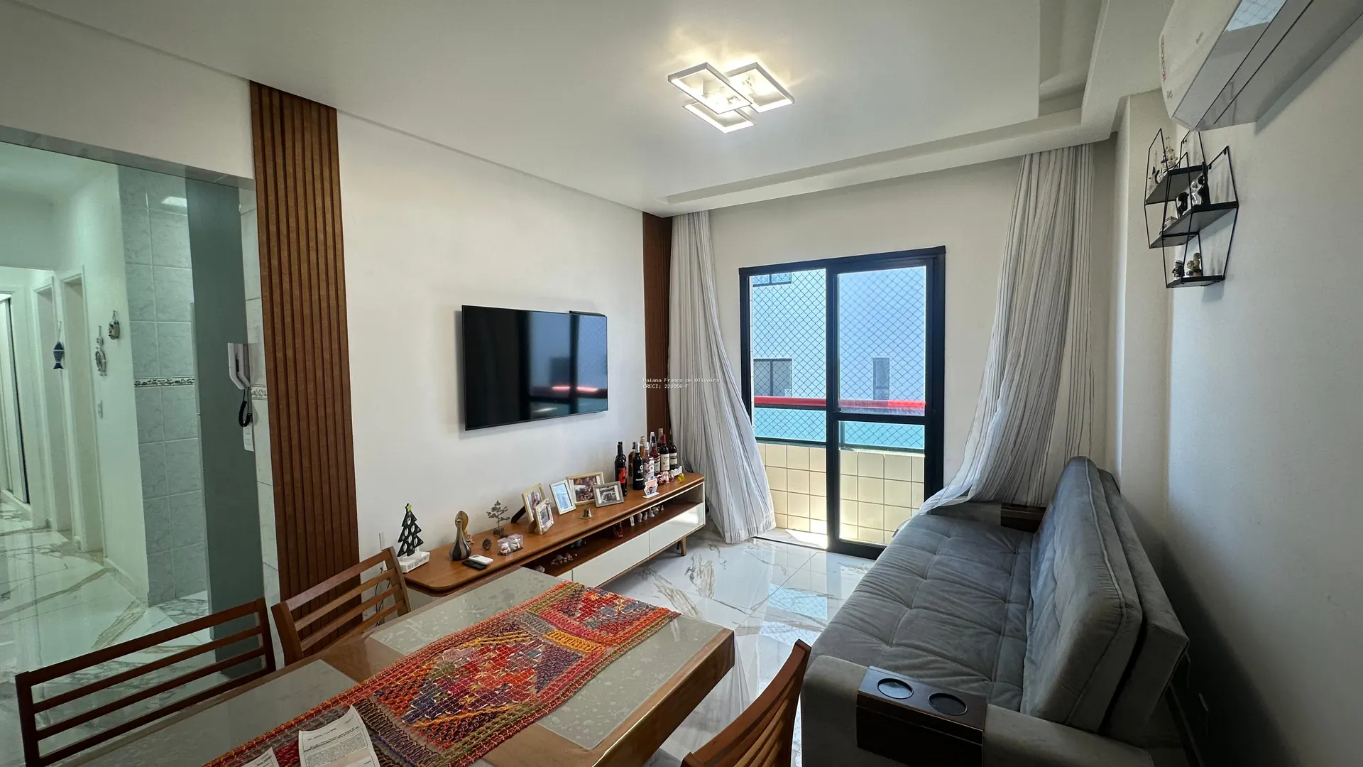 Apartamento à venda em Maracanã Praia Grande | Daiana Franco Imóveis - Maracanã em Praia Grande - foto 12 - 3 SALA