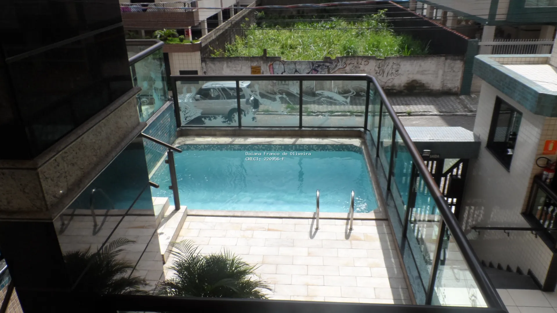 Apartamento à venda em Maracanã Praia Grande | Daiana Franco Imóveis - Guilhermina em Praia Grande - foto 4 - 3-03.PISCINA