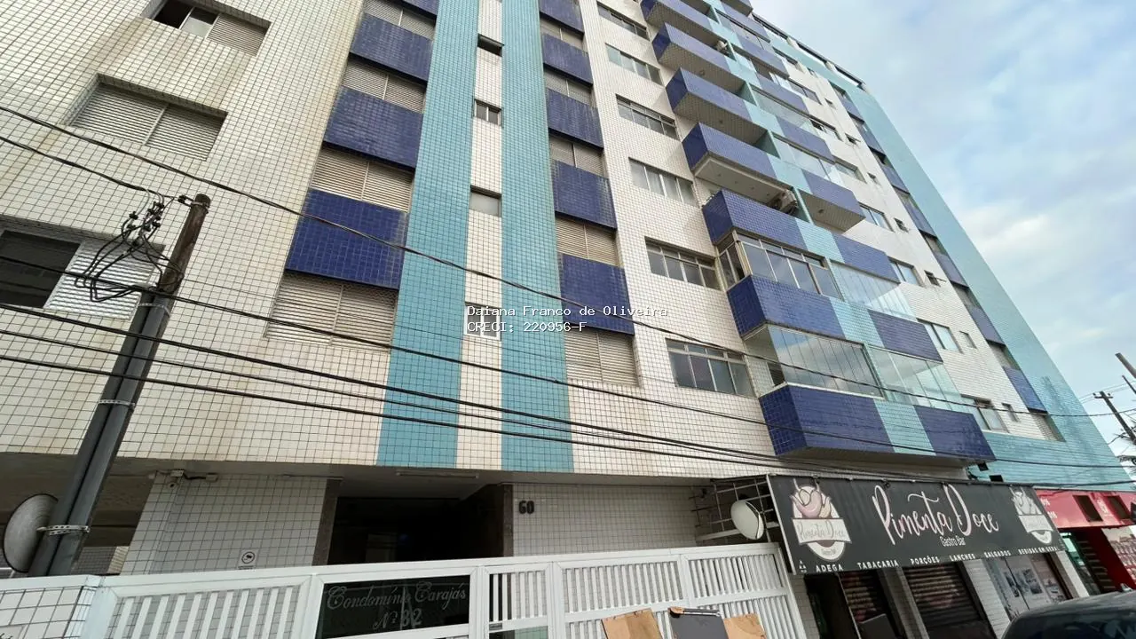 Apartamento à venda Guilhermina Praia Grande | Daiana Franco Imóveis - Guilhermina em Praia Grande - foto 2 - 1 FACHADA
