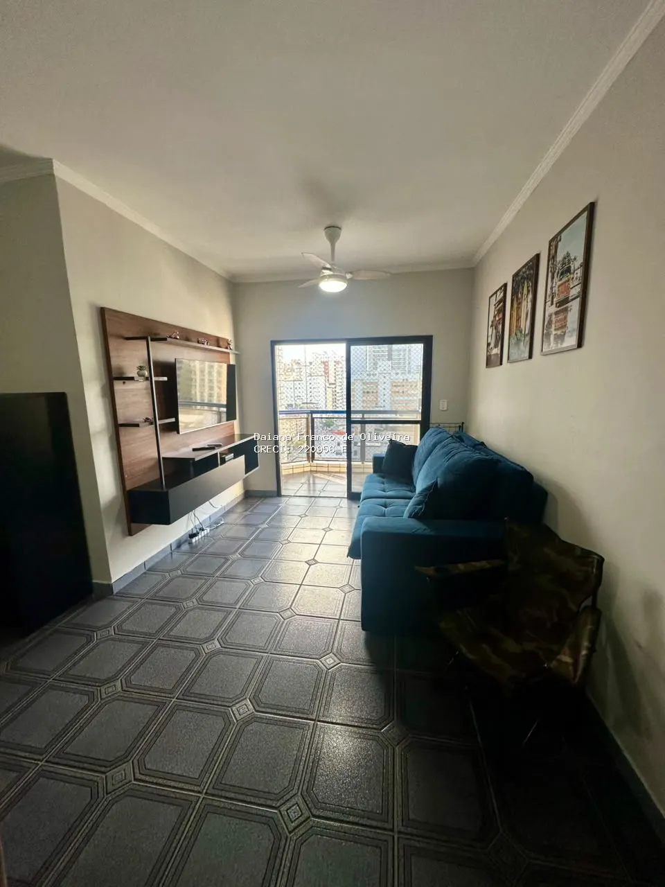 Apartamento para alugar Guilhermina Praia Grande | Daiana Franco Imóveis