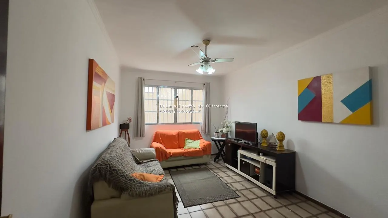 Apartamento à venda em Tupi Praia Grande | Daiana Franco Imóveis - Tupi em Praia Grande - foto 2 - 1-SALA