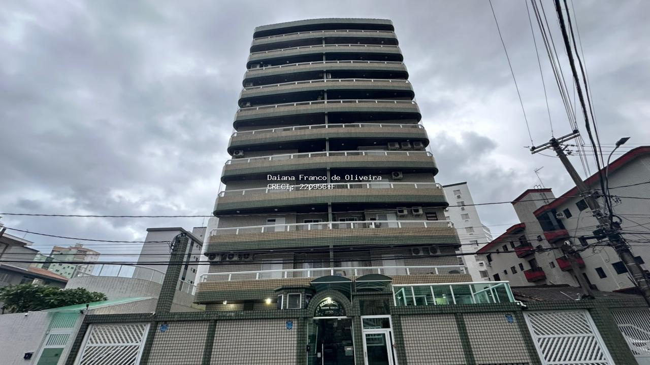 Apartamento à venda em Guilhermina Praia Grande | Daiana Franco Imóveis - Guilhermina em Praia Grande - foto 2 - 1-FACHADA D…