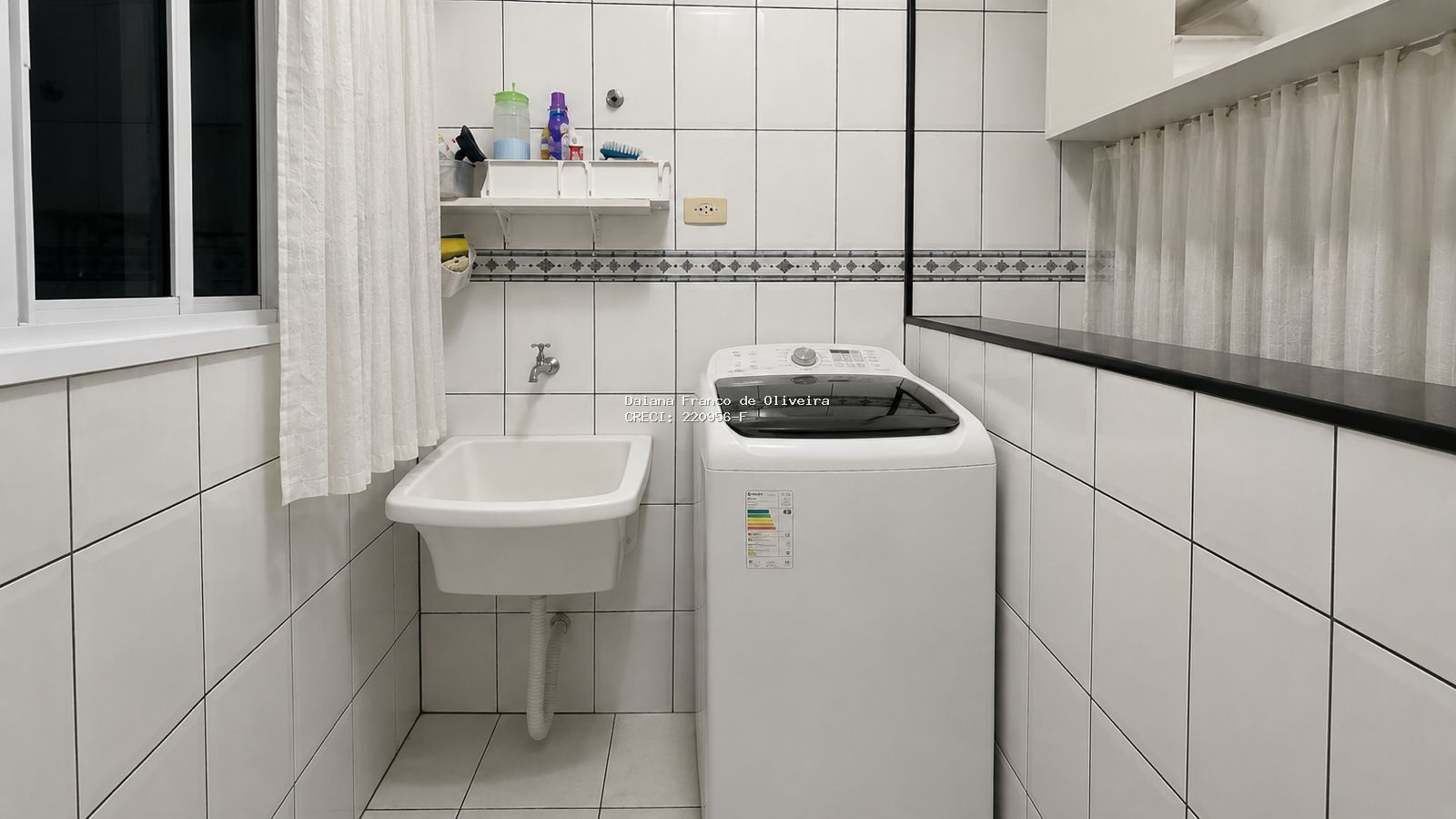 Apartamento à venda em Guilhermina Praia Grande | Daiana Franco Imóveis - Guilhermina em Praia Grande - foto 7 - 7-LAVANDERIA