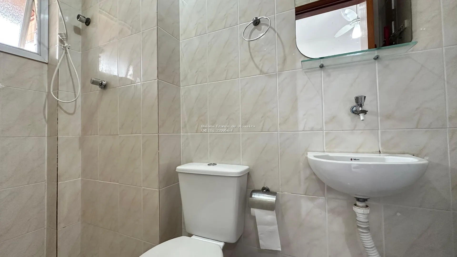 Kitnet à venda em Aviação Praia Grande | Daiana Franco Imóveis - Aviação em Praia Grande - foto 9 - 9-WC. SOCIAL